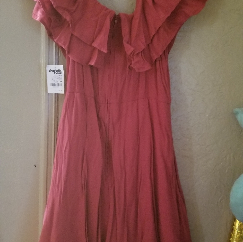Red Romper, short sleeve